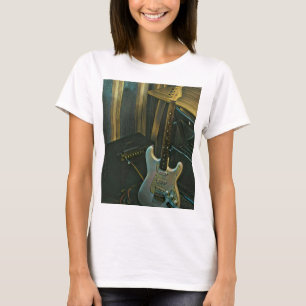 akoestiek bass electric guitar gift t-shirt