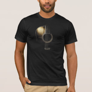 Akoestisch Gitaar T-Shirt Vers 2 (zie notities)