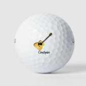 Akoestisch Gitaarontwerp Golfballen (Voorkant)