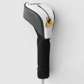 Akoestisch Gitaarontwerp Golfheadcover (Schuin)