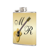 Akoestisch gitaarontwerp heupfles (Links)