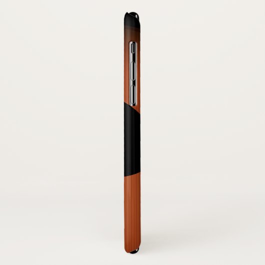 Akoestisch Guitar Monogram iPhone X Hoesje (Achterkant/links)