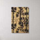 akoestisch kubisme canvas afdruk (Voorkant)