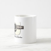 "Akoestisch op de Rocks" Koffiekoffie Mok Basic (Center)