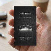 Akoestische audiogeluidsontwerper Engineer Directe Visitekaartje