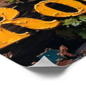 Akoestische Cascade: King's Roar Poster (Hoek)