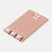 Akoestische elektrische gitaarmusici rustige Monog Post-it® Notes (Schuin)