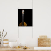 Akoestische gitaar 2 poster (Keuken)