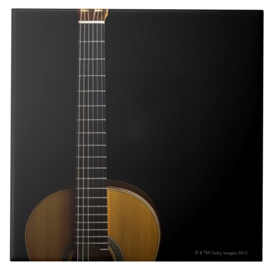 Akoestische gitaar 2 tegeltje (Voorkant)