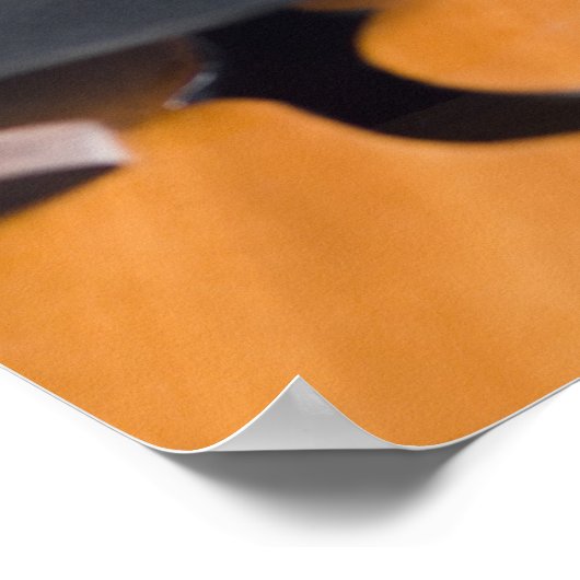 Akoestische gitaar 3 poster (Hoek)