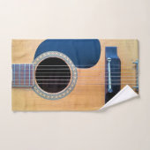 Akoestische gitaar bad handdoek (Handdoek)