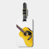 akoestische gitaar bagagelabel (Voorkant verticaal)