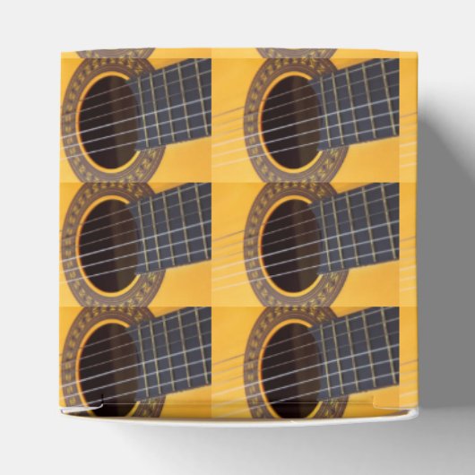 Akoestische gitaar bedankdoosjes (Bovenkant)