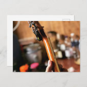  akoestische gitaar briefkaart (Voorkant / Achterkant)