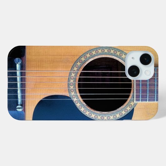 Akoestische gitaar Case-Mate iPhone case (Achterkant (horizontaal))