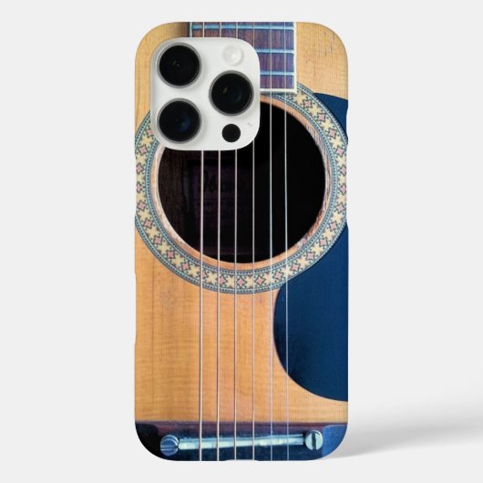 Akoestische gitaar Case-Mate iPhone case (Achterkant)