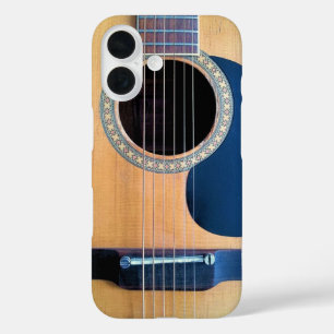 Akoestische gitaar iPhone 16 hoesje