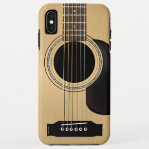 Akoestische gitaar iPhone XS max hoesje
