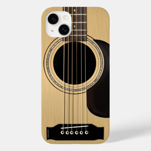 Akoestische gitaar Case-Mate iPhone case (Achterkant)