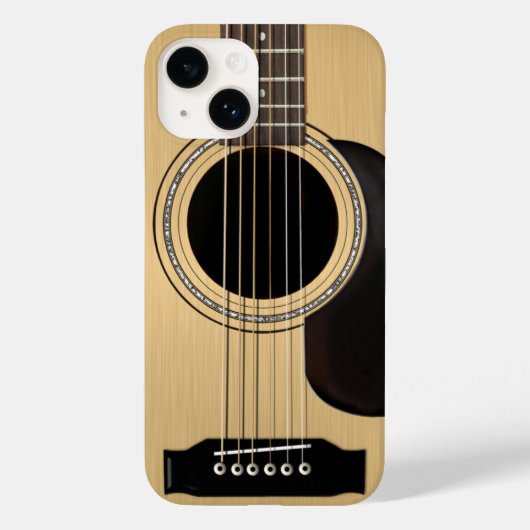 Akoestische gitaar Case-Mate iPhone case (Achterkant)