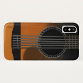  akoestische gitaar Case-Mate iPhone case (Achterkant (horizontaal))