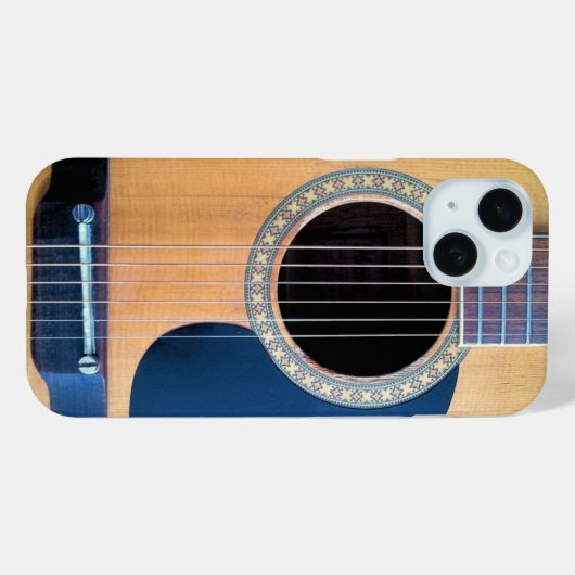 Akoestische gitaar Case-Mate iPhone case (Achterkant (horizontaal))