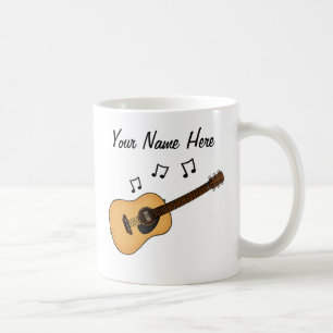 Akoestische Gitaar Custom Mok Gitarist Muzikant Gi