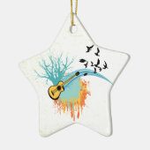 Akoestische gitaar custom ornamenten (Links)