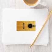 Akoestische gitaar etiket (Insitu)