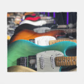  akoestische gitaar fleece deken (Voorkant (Horizontaal))