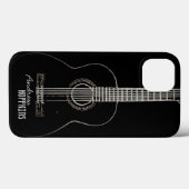 Akoestische gitaar, gepersonaliseerd Case-Mate iPhone case (Achterkant (horizontaal))