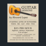 Akoestische gitaar, gitaarlessen Adverteren flyer<br><div class="desc">Akoestische gitaar,  gitaarlessen Adverteren brochures door de Visitekaartje winkel.</div>