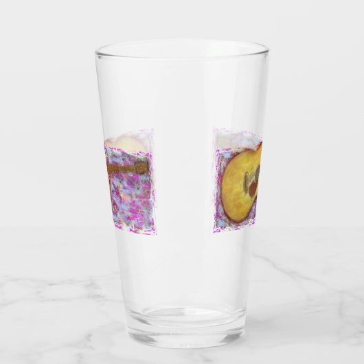 Akoestische gitaar glas (Links)