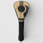 Akoestische gitaar golfheadcover (Voorkant)