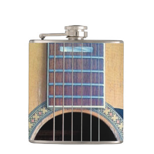 Akoestische gitaar heupfles