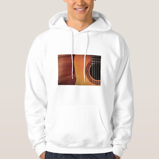Akoestische gitaar hoodie (Voorkant)