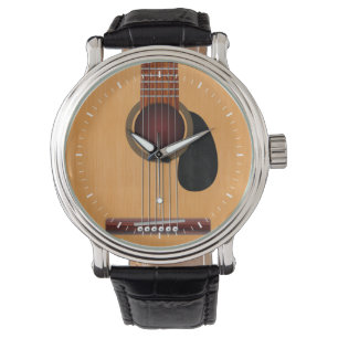 Akoestische gitaar horloge