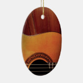 Akoestische gitaar keramisch ornament (Rechts)