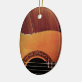 Akoestische gitaar keramisch ornament (Links)