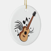 Akoestische gitaar keramisch ornament (Rechts)