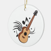 Akoestische gitaar keramisch ornament (Links)