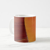 Akoestische gitaar koffiemok (Voorkant links)