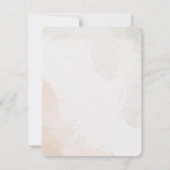 Akoestische gitaar kunst  kaart (Achterkant)