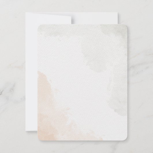 Akoestische gitaar kunst  kaart (Achterkant)