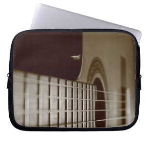 Akoestische gitaar laptop sleeve