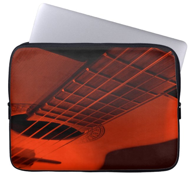 Akoestische gitaar. laptop sleeve (Voorkant)