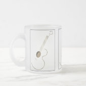 Akoestische gitaar Logo Design Mokken (Links)