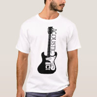 Akoestische gitaar Logo T-Shirt
