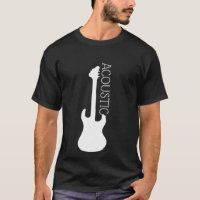 Akoestische gitaar Logo T-Shirt