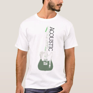 Akoestische gitaar Logo T-Shirt
